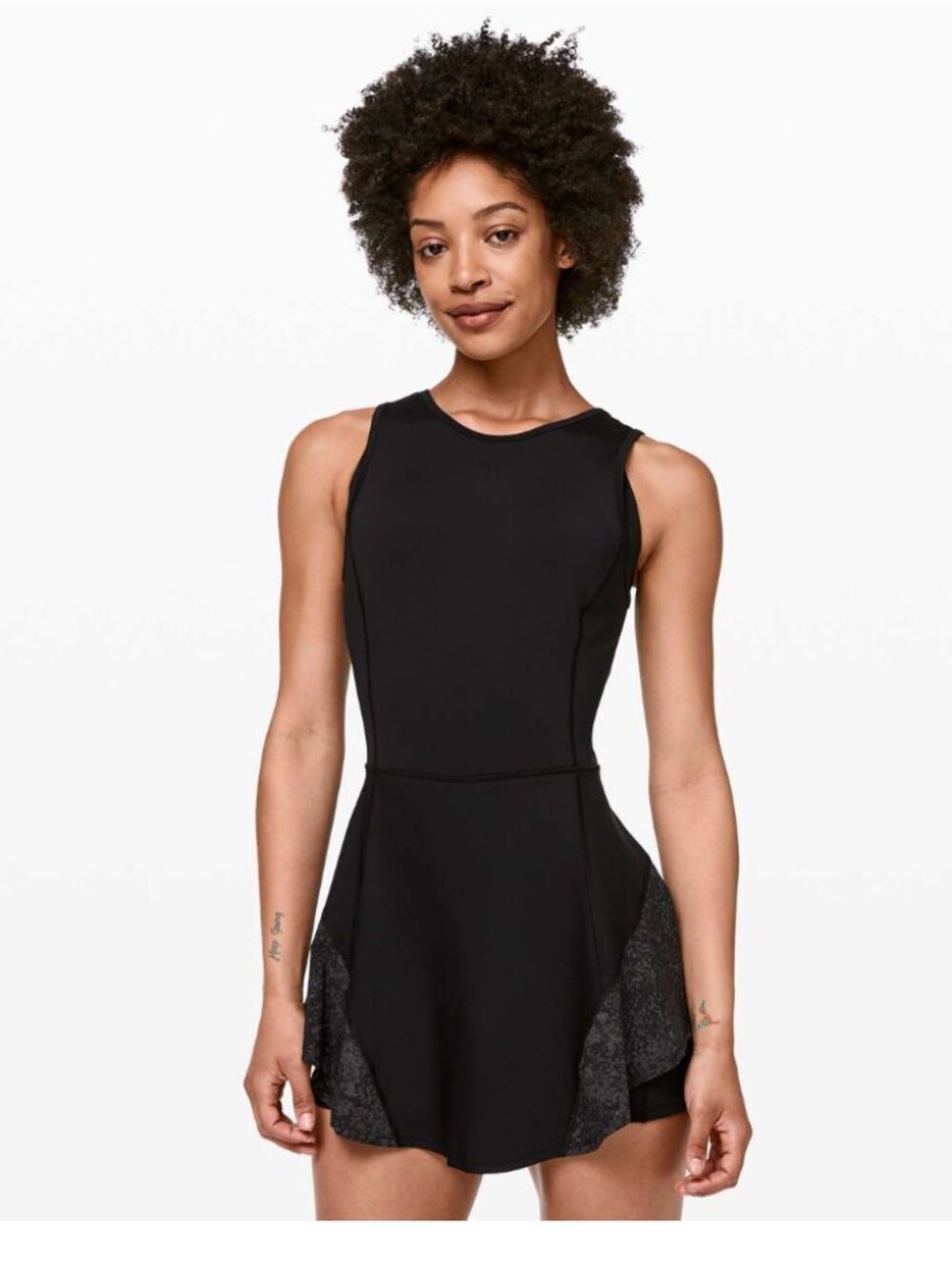 Lululemon Serene Stride Dress Black